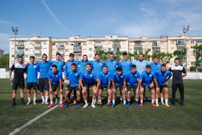 Zoom bild av Tryout inför scouter